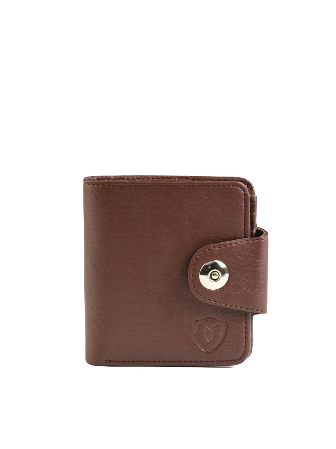 

Keviv Men Brown Leather Two Fold Wallet