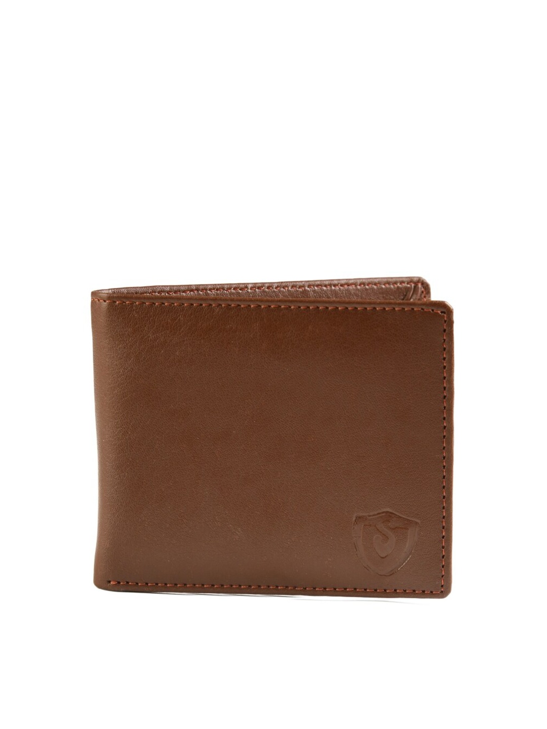 

Keviv Men Tan Leather Two Fold Wallet
