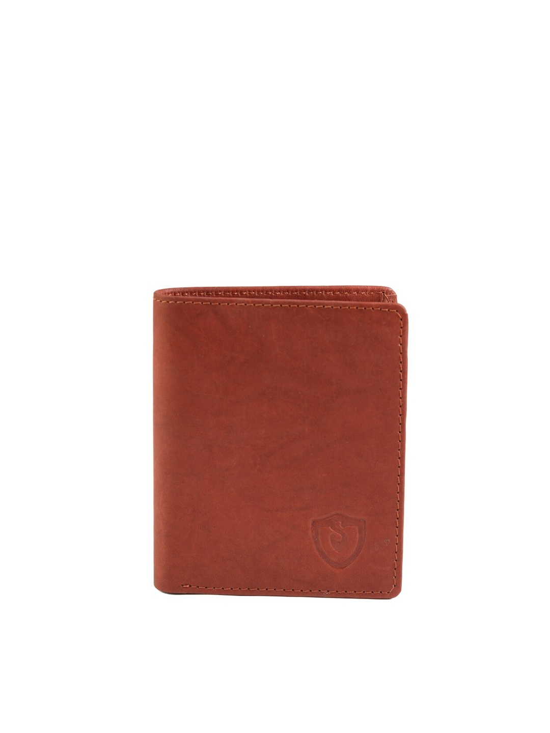 

Keviv Men Red Leather Two Fold Wallet