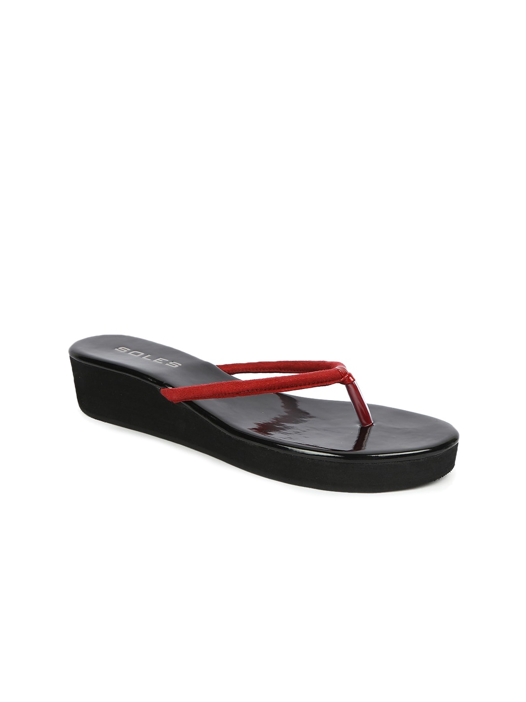 

SOLES Red Wedge Heels