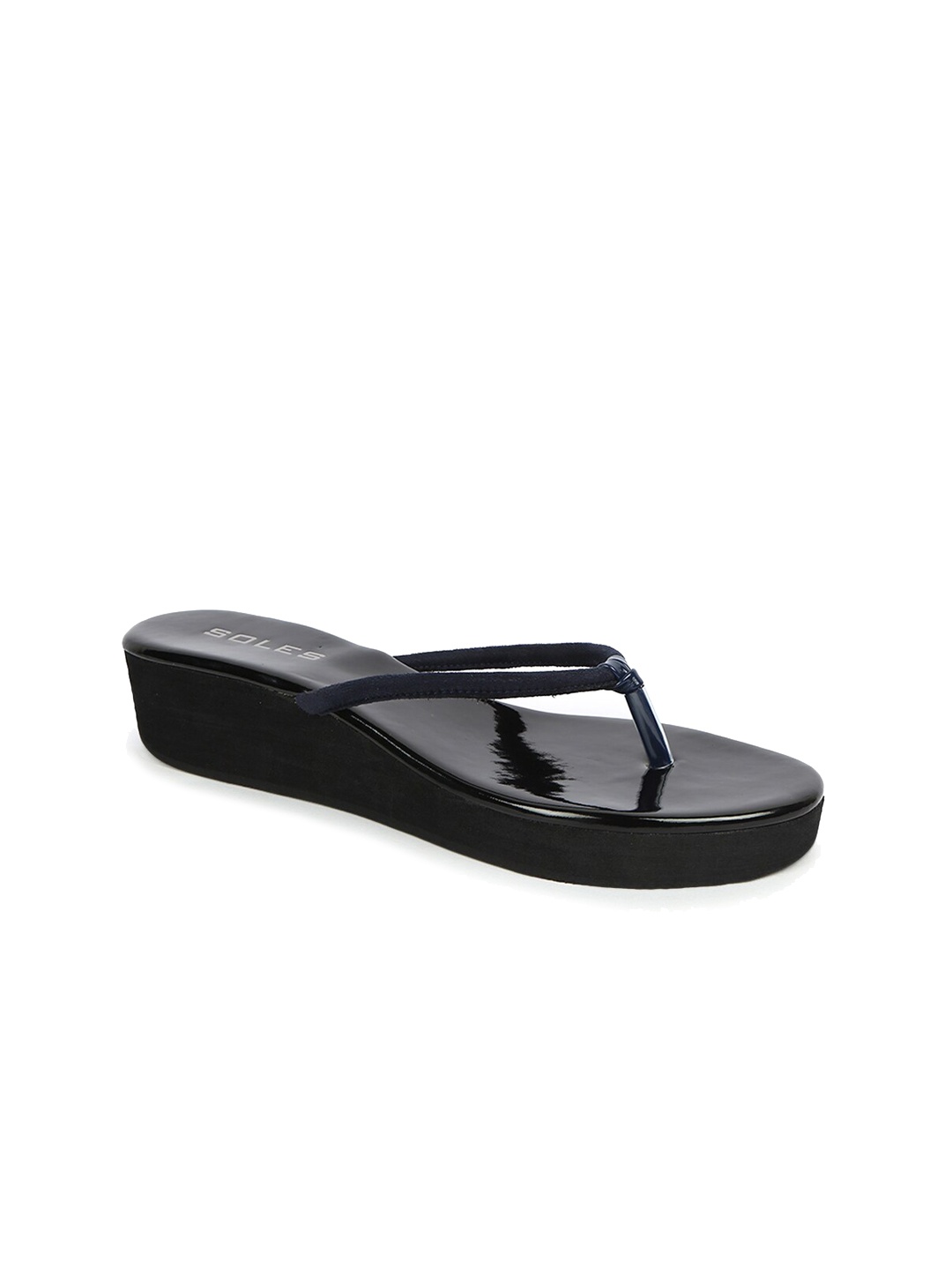 

SOLES Women Blue Comfort Sandals