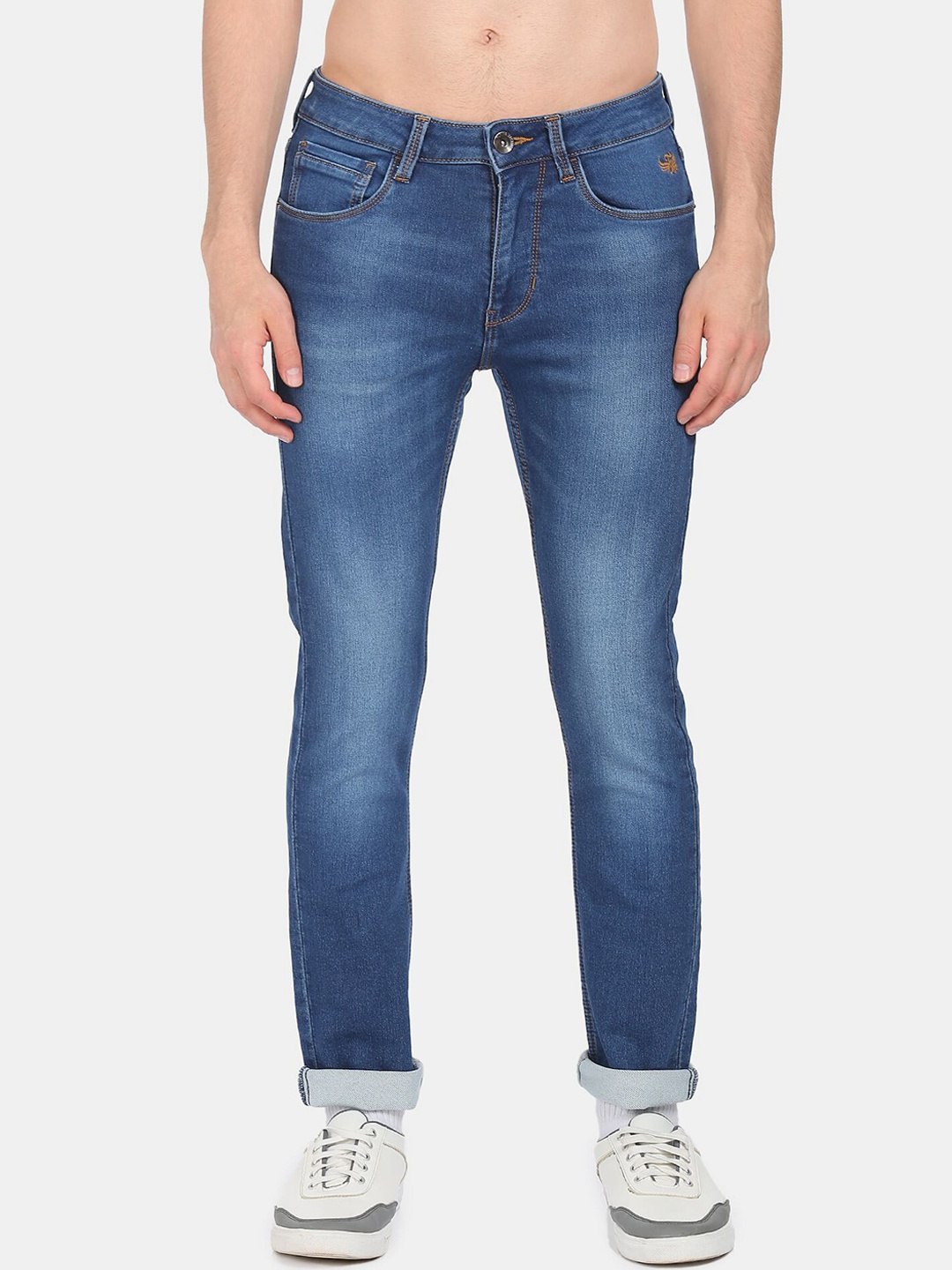 

Flying Machine Men Blue Comfort Slim Fit Light Fade Jeans