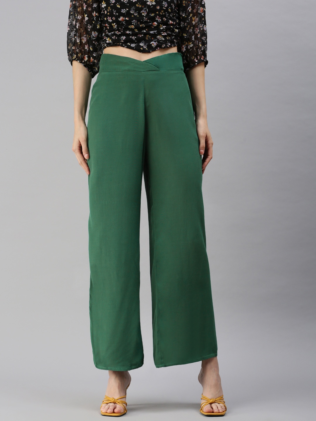 

EVERYDAY by ANI Women Green Palazzos
