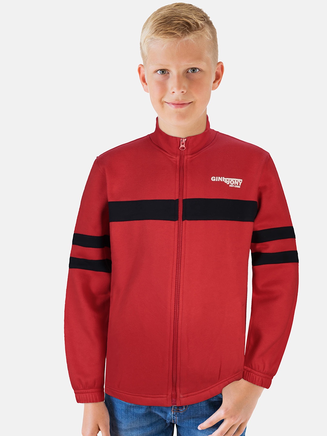 

Gini and Jony Boys Red Tailored Jacket