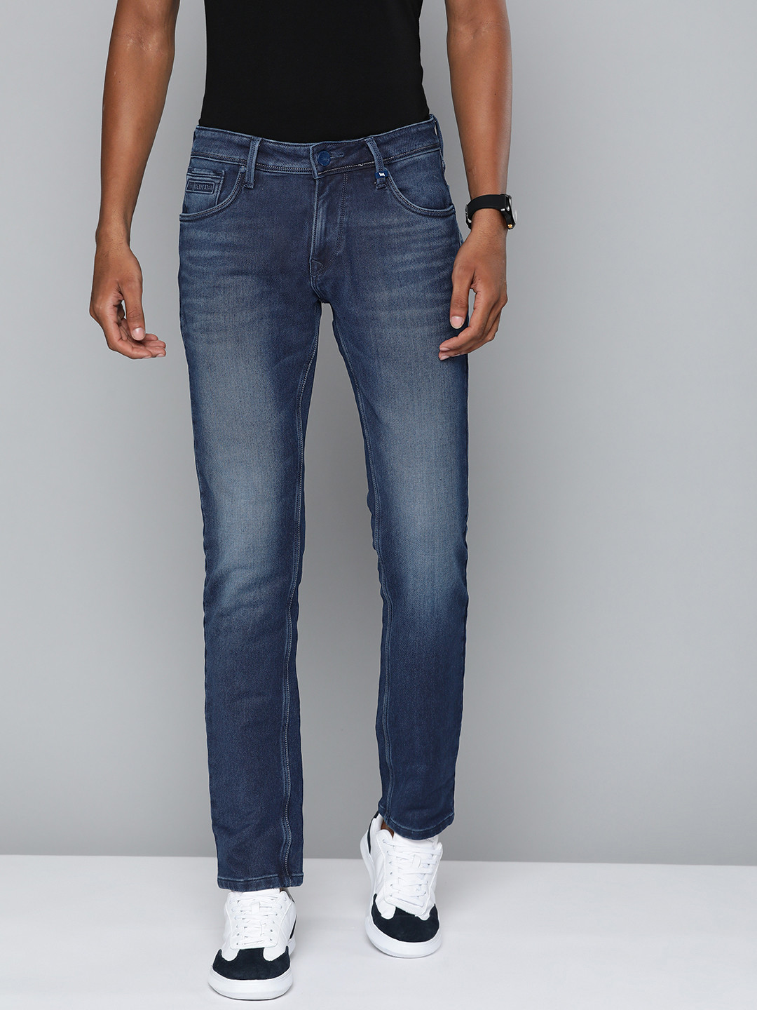 

Lawman pg3 Men Blue Skinny Fit Light Fade Stretchable Jeans