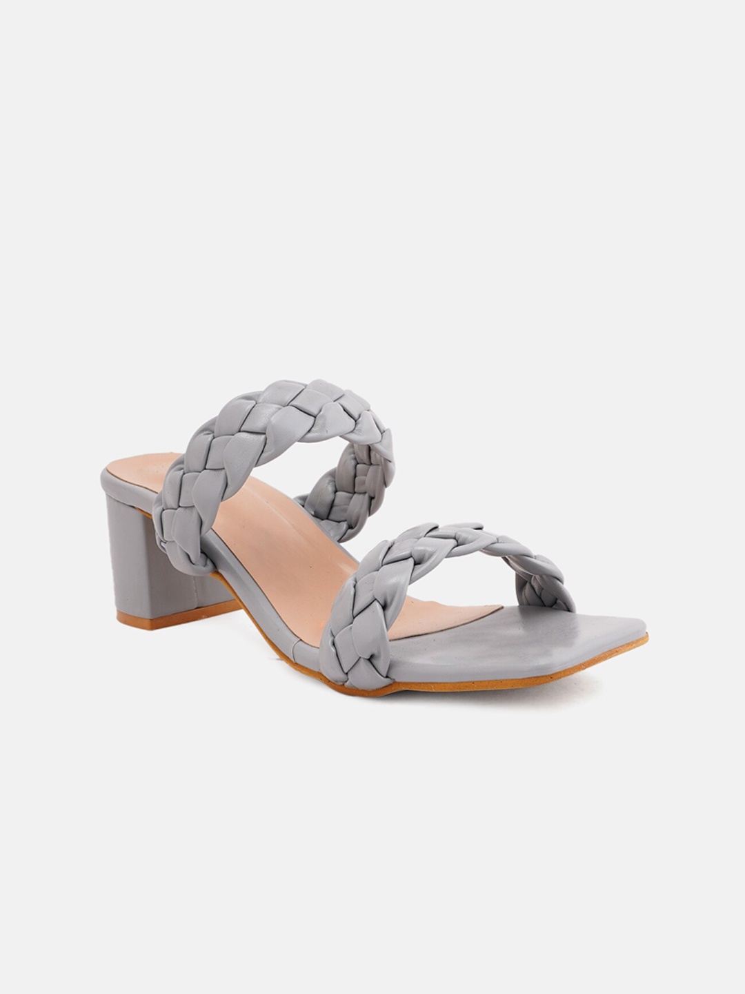 

SCENTRA Grey Party Wedge Sandals with Bows