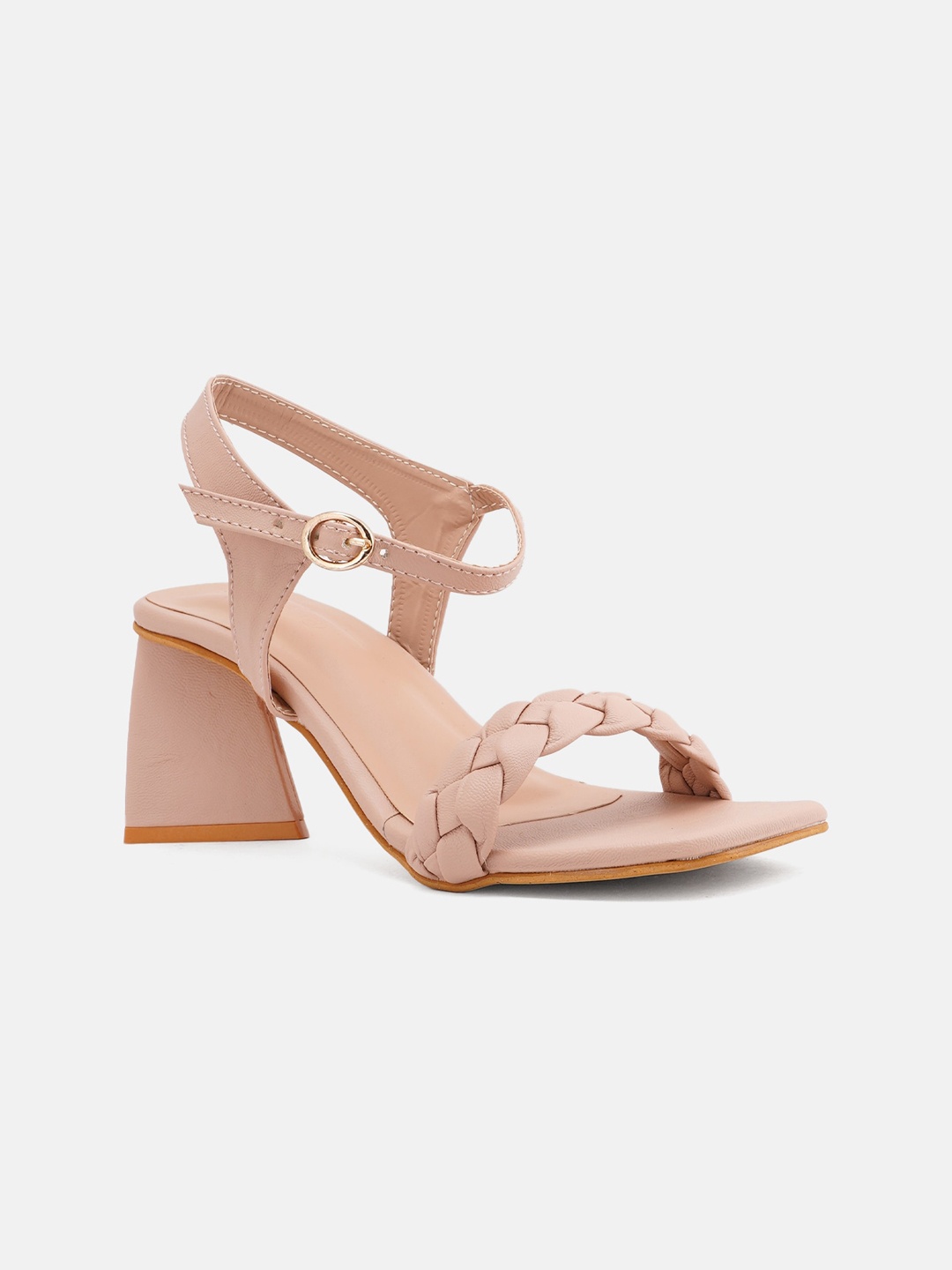 

SCENTRA Women Nude-Coloured Block Heels