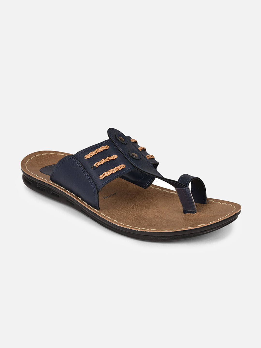 

Aqualite Men Navy Blue Synthetic Comfort Sandals