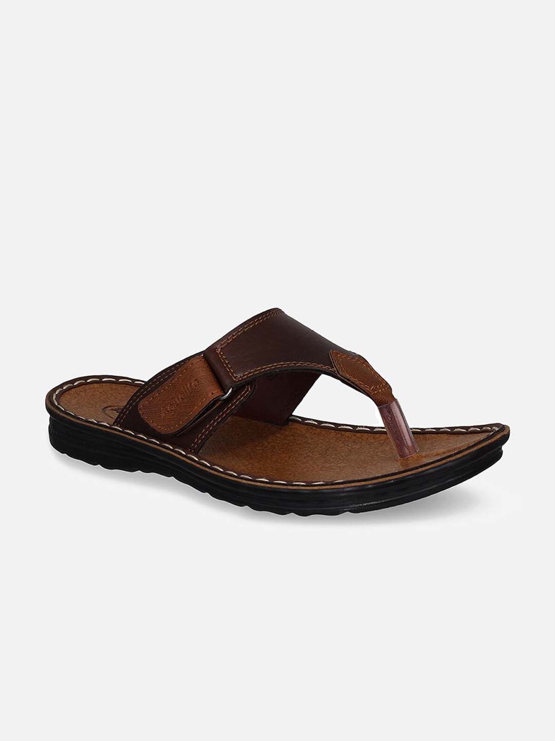 

Aqualite Men Brown Comfort Sandals