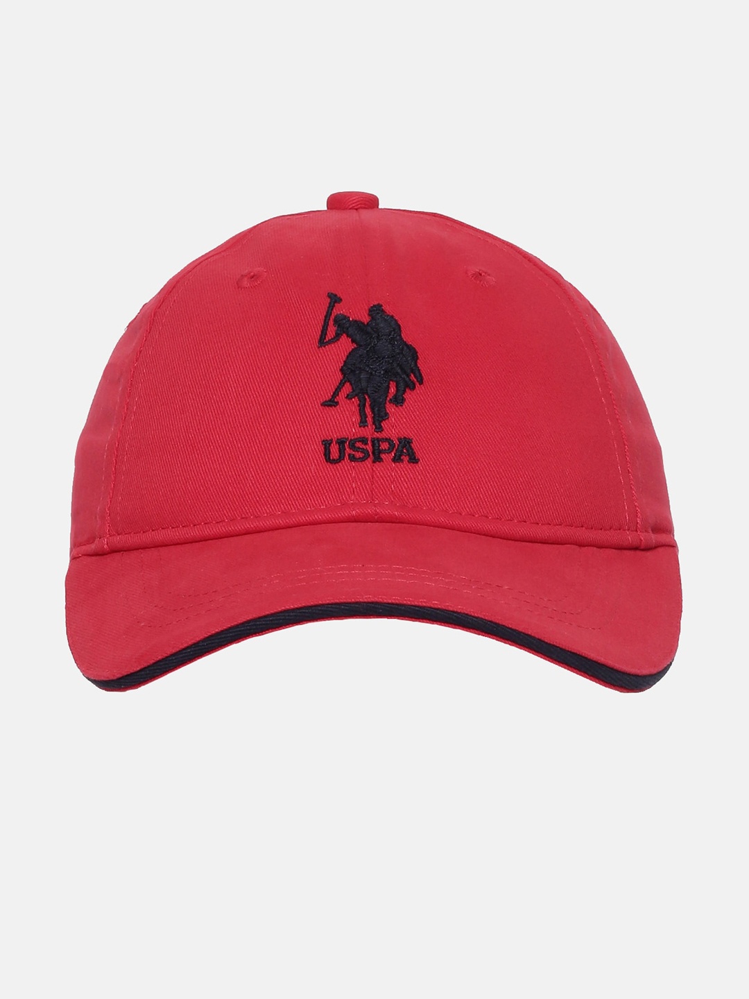 

U S Polo Assn Kids Red Embroidered Baseball Cap