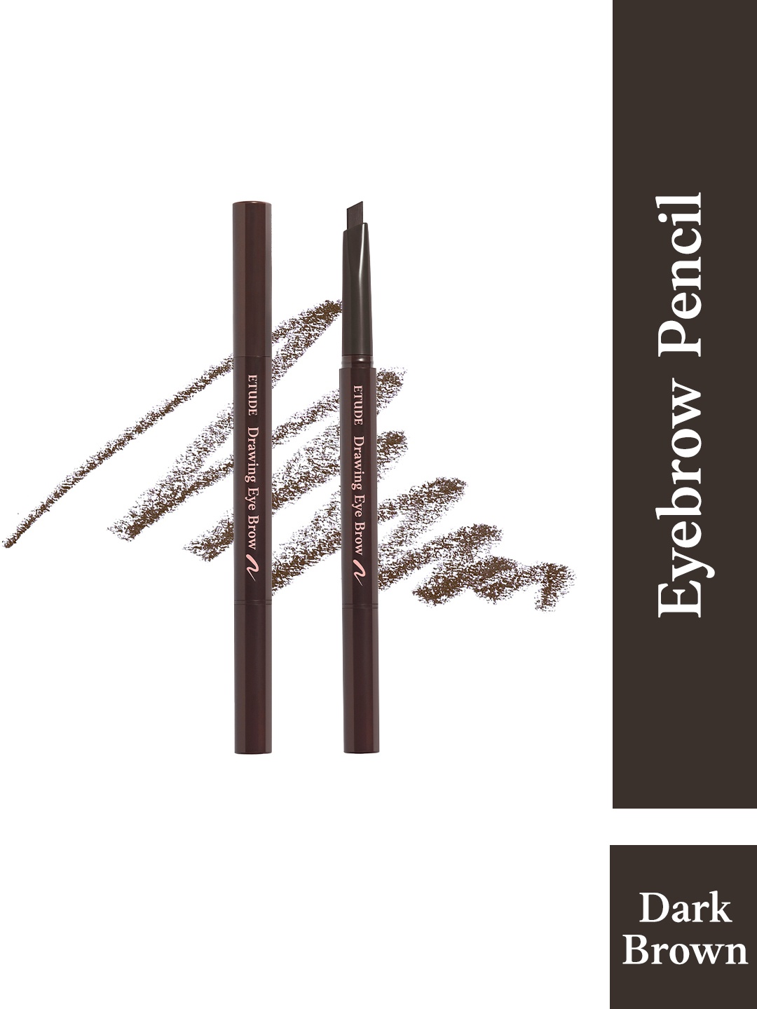 

ETUDE Drawing Long-Wearing Eye Brow Pencil - Dark Brown 01, Coffee brown