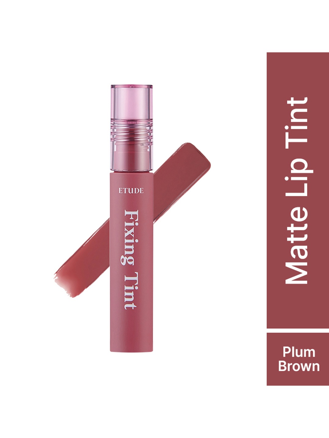 

ETUDE Fixing Tint Hydrating Matte Finish Lipstick - Cranberry Plum 07, Pink