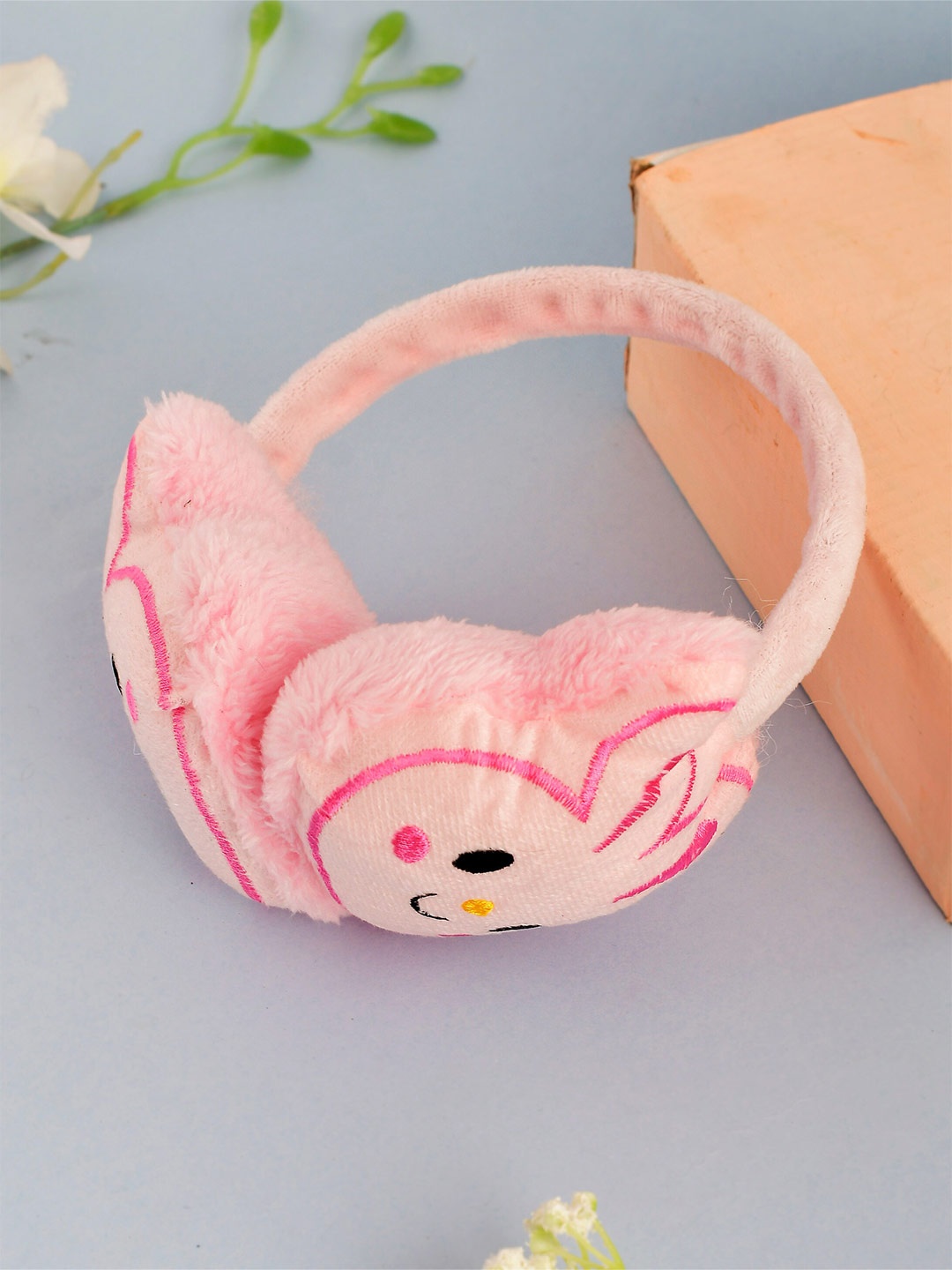 

Silvermerc Designs Girls Pink Fur Hairband