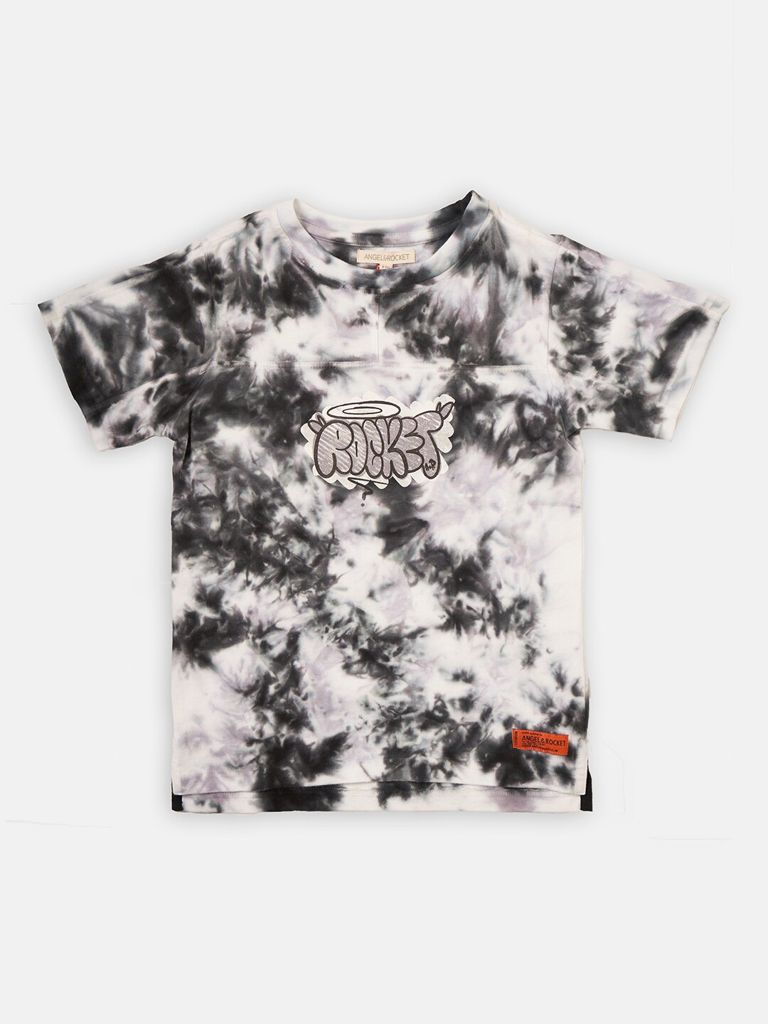 

Angel & Rocket Boys Grey Printed T-shirt