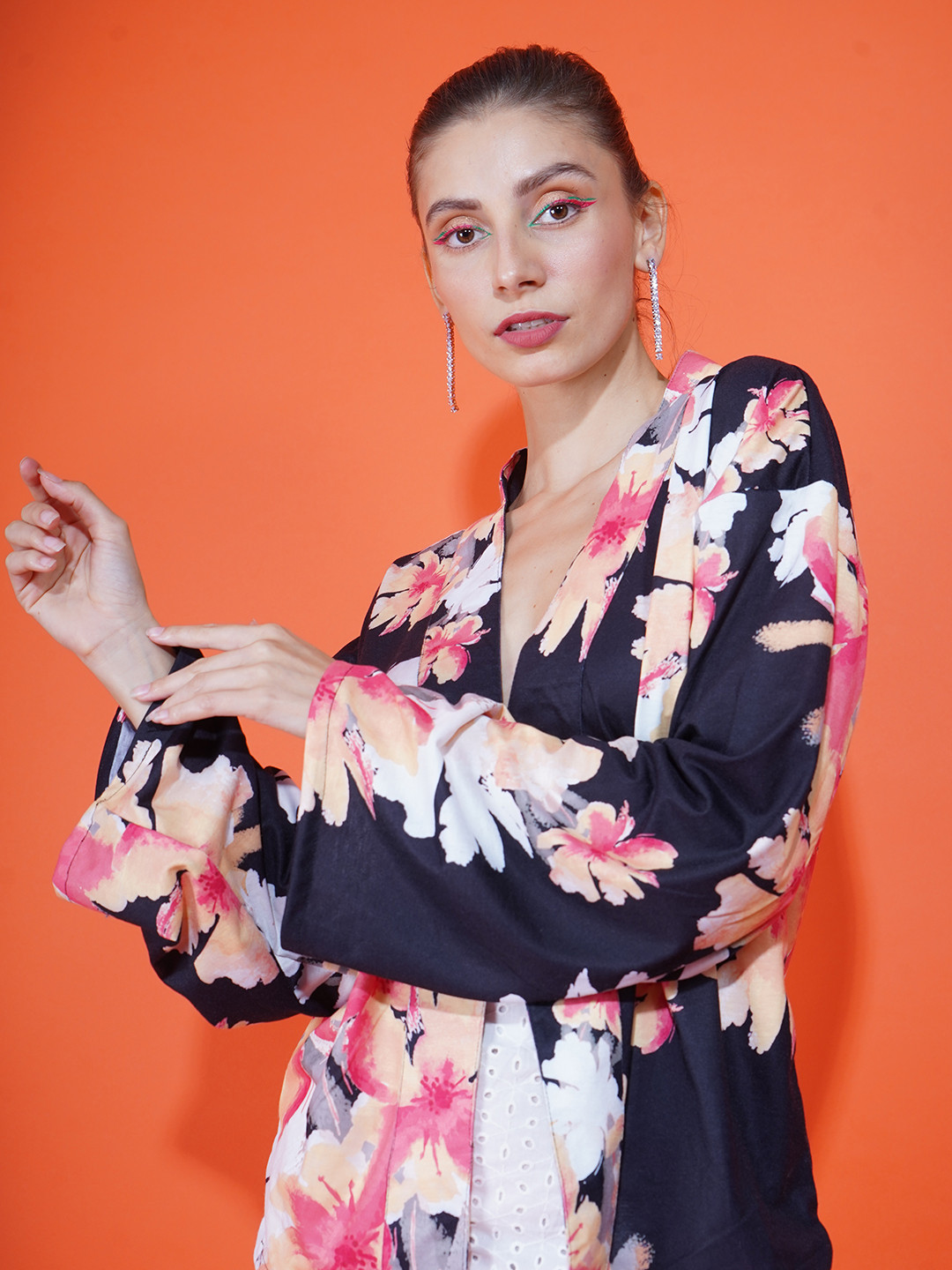 

Stylecast X Hersheinbox Women Multicoloured Tropical Printed Top, Multi
