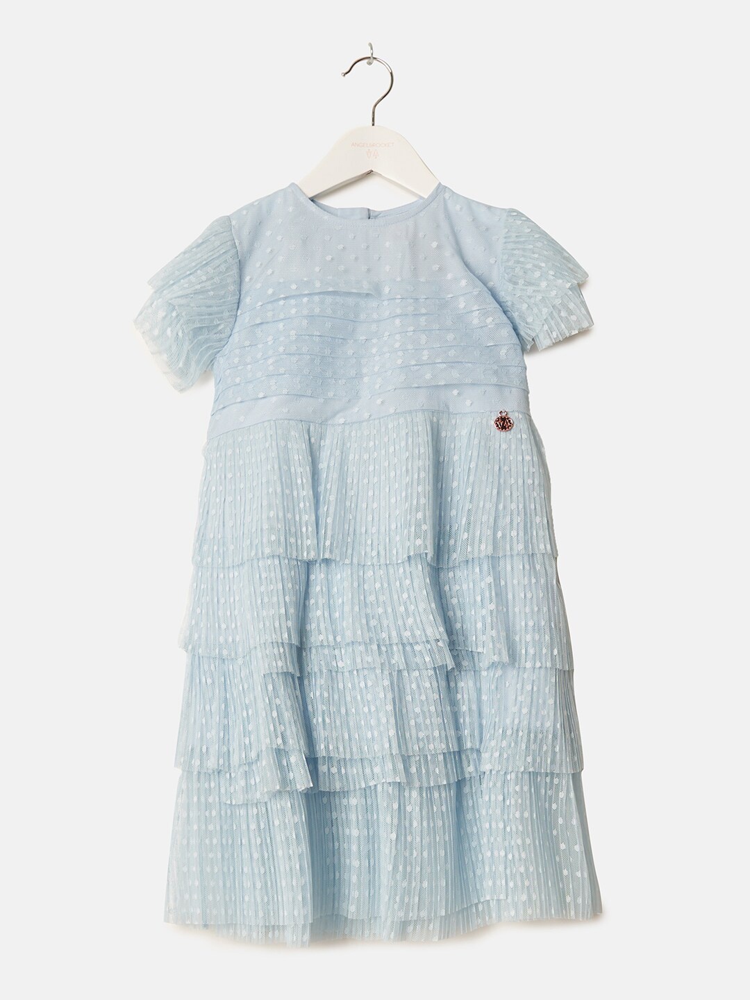 

Angel & Rocket Kids Blue A-Line Dress