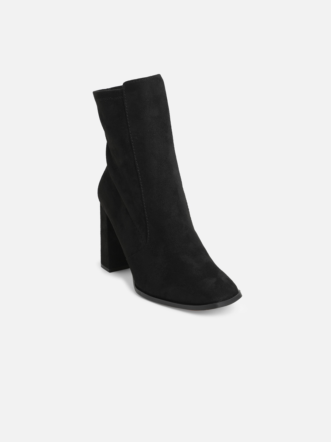 

ALDO Women Black Solid Zip Up Boots