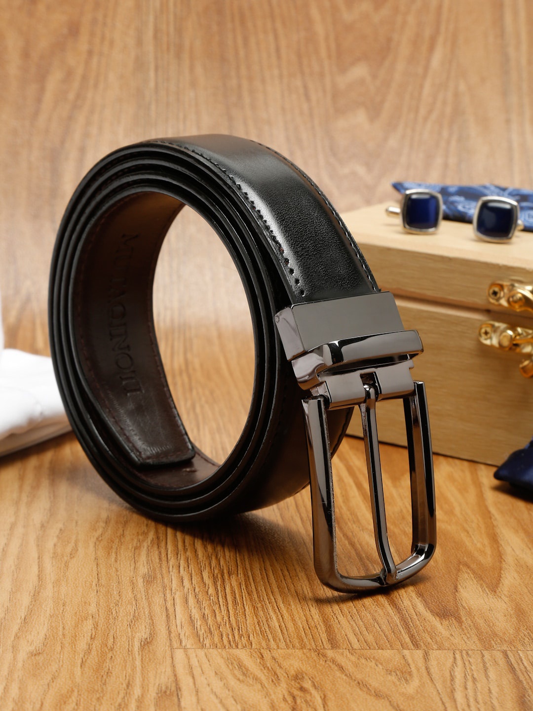 

MUTAQINOTI Men Black Belts