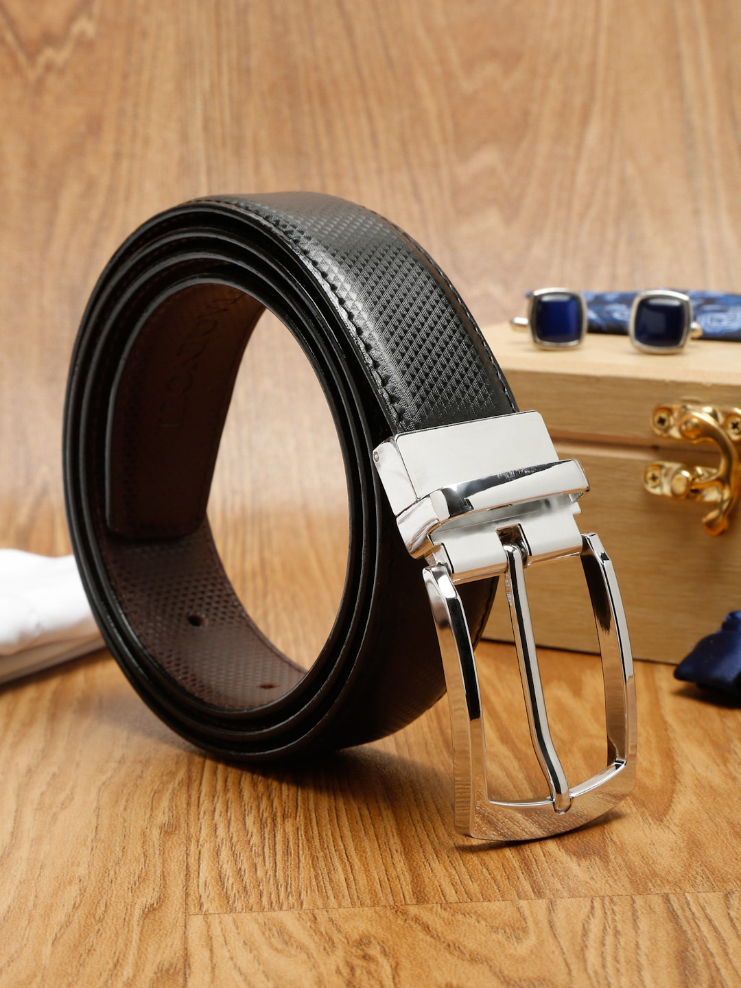 

MUTAQINOTI Men Black Belts