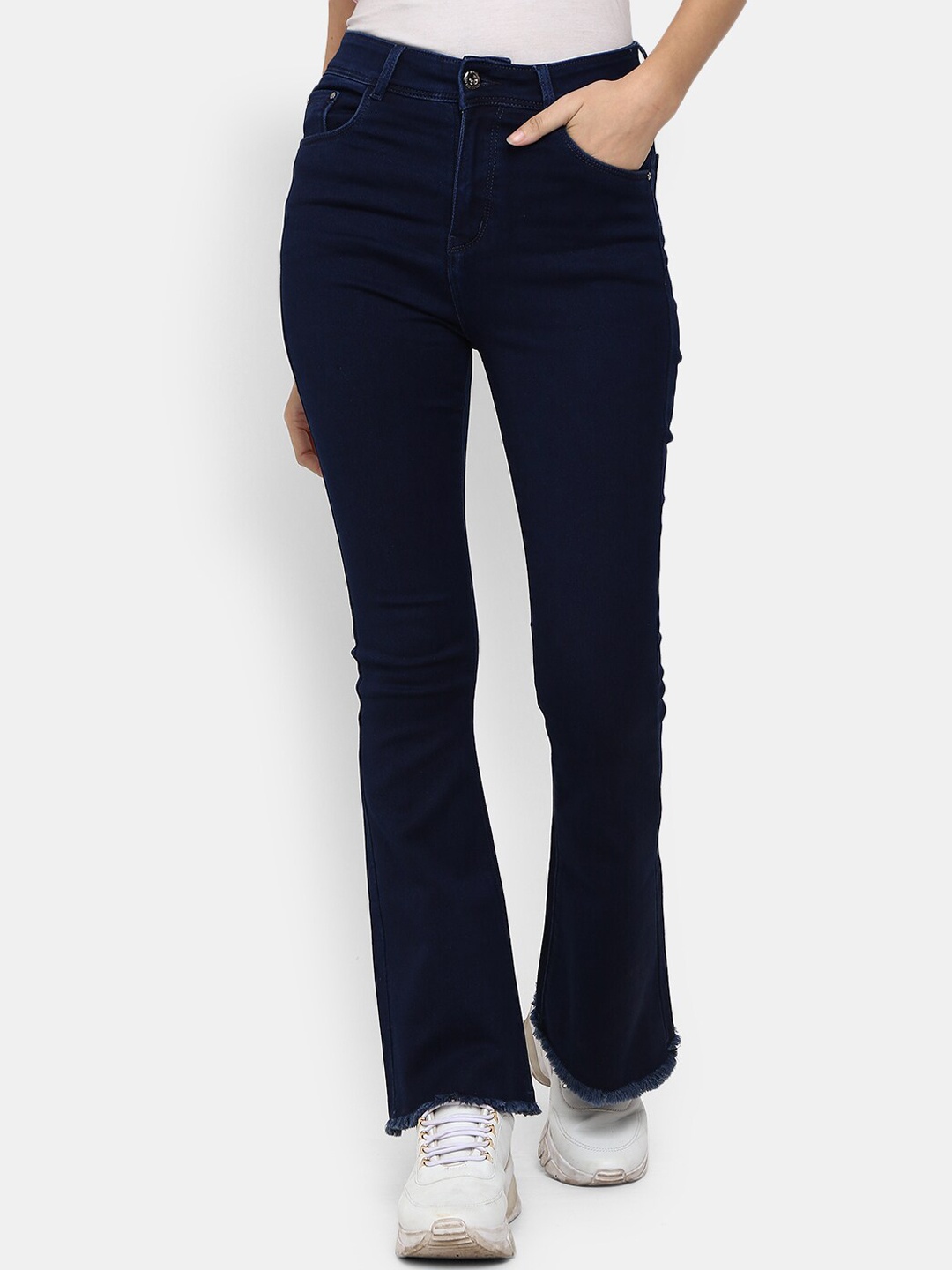 

V-Mart Women Blue Stretchable Jeans