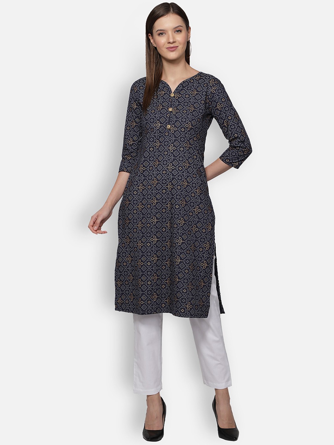 

Dipsha Women Blue Kurta