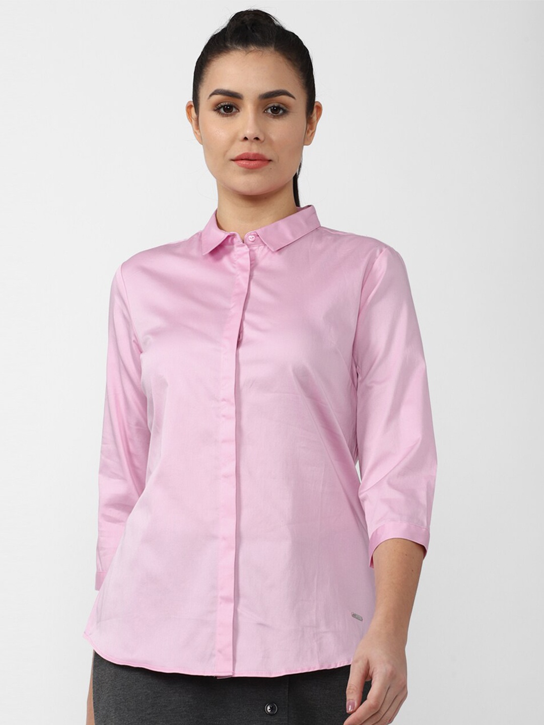 

Van Heusen Woman Formal Shirt, Pink