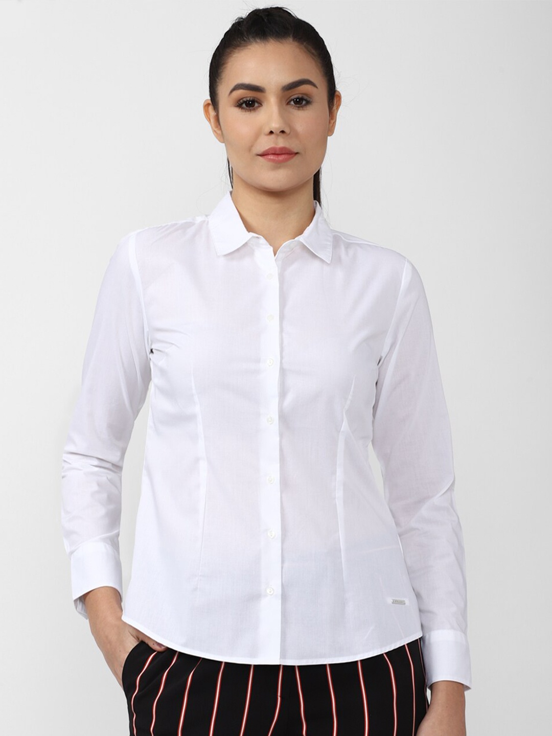 

Van Heusen Woman Formal Shirt, White