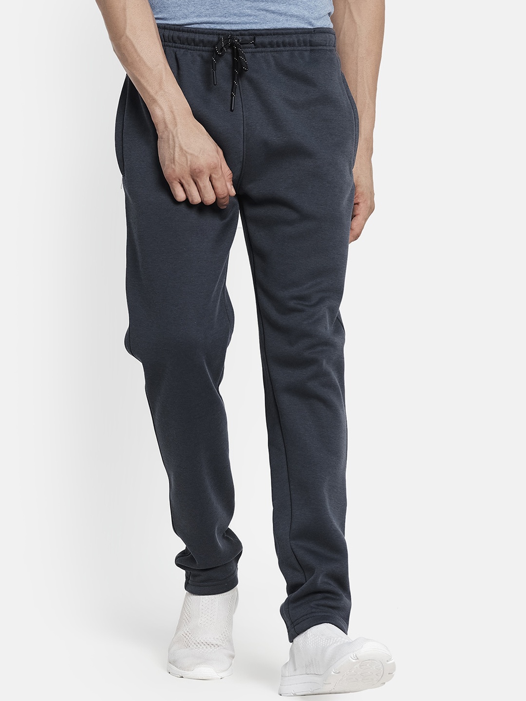 

Octave Men Grey Solid Cotton Track Pants