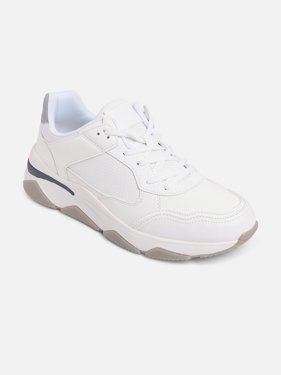 

ALDO Men White Perforations Sneakers