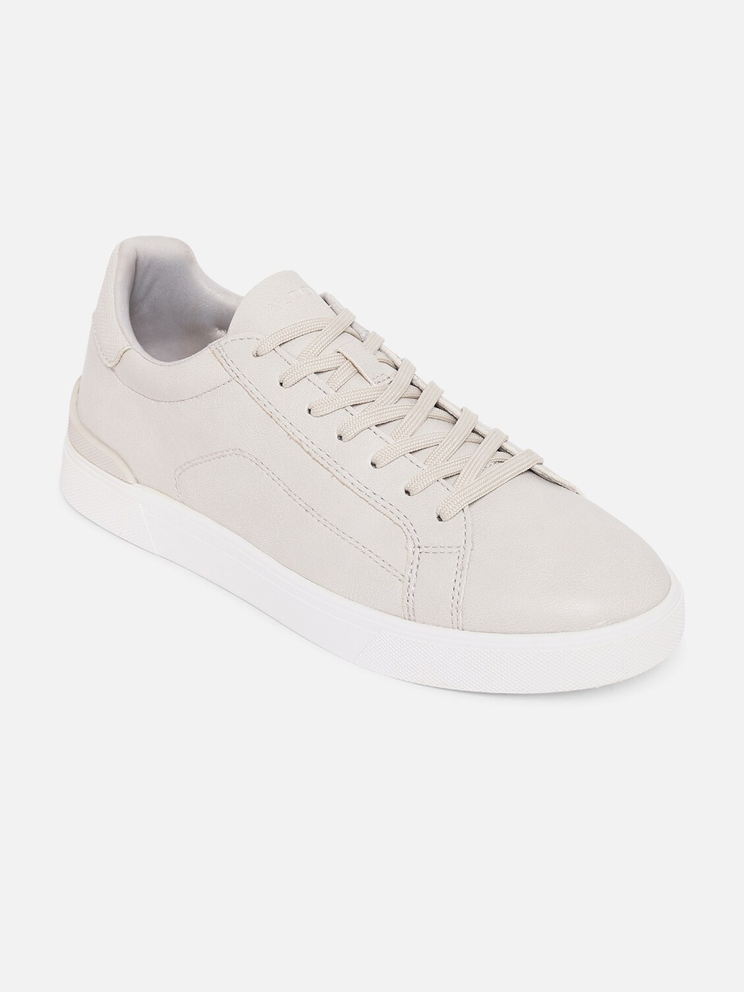 

ALDO Men Grey Solid Casual Sneakers