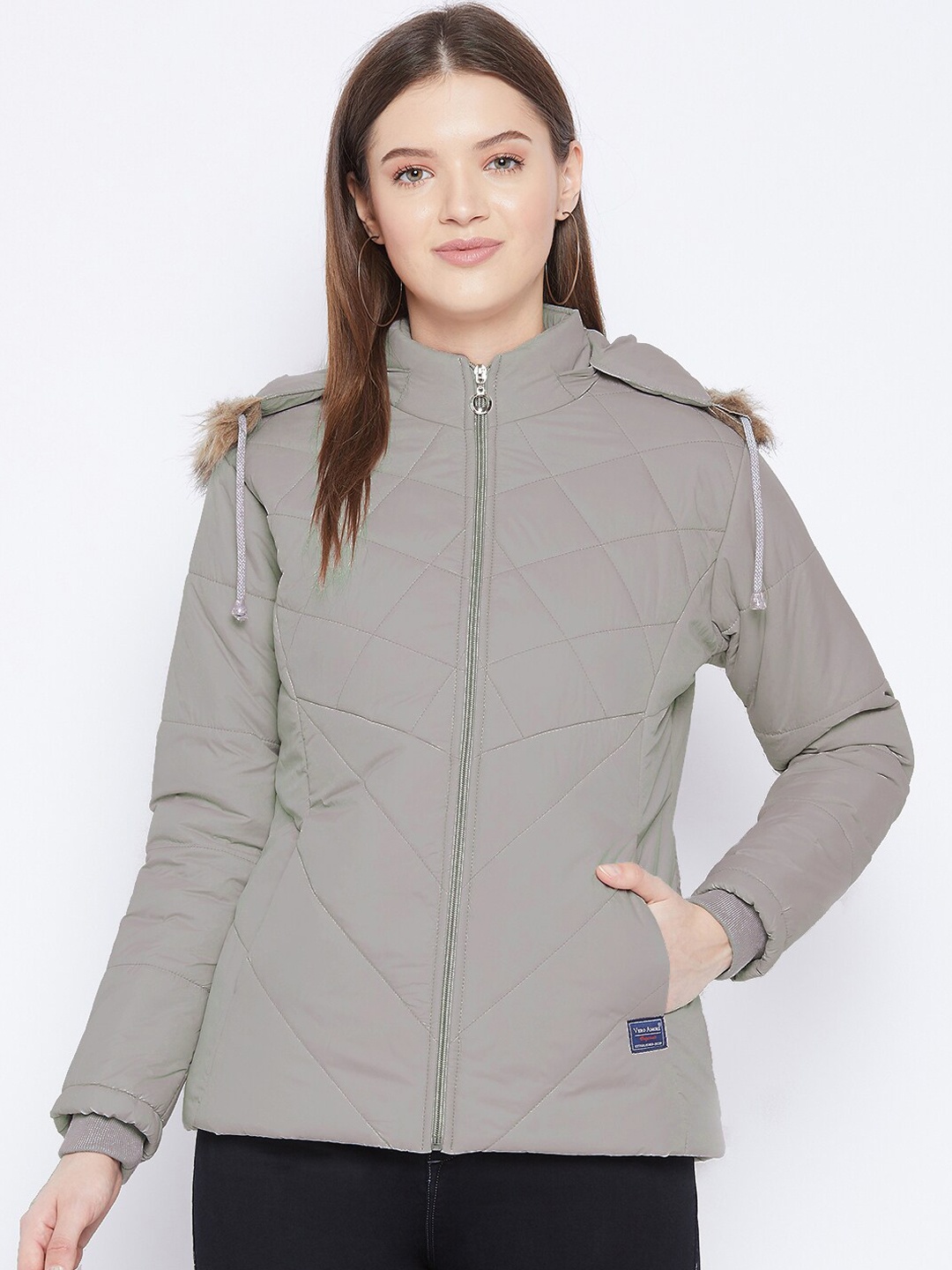 

VERO AMORE Women Grey Parka Jacket