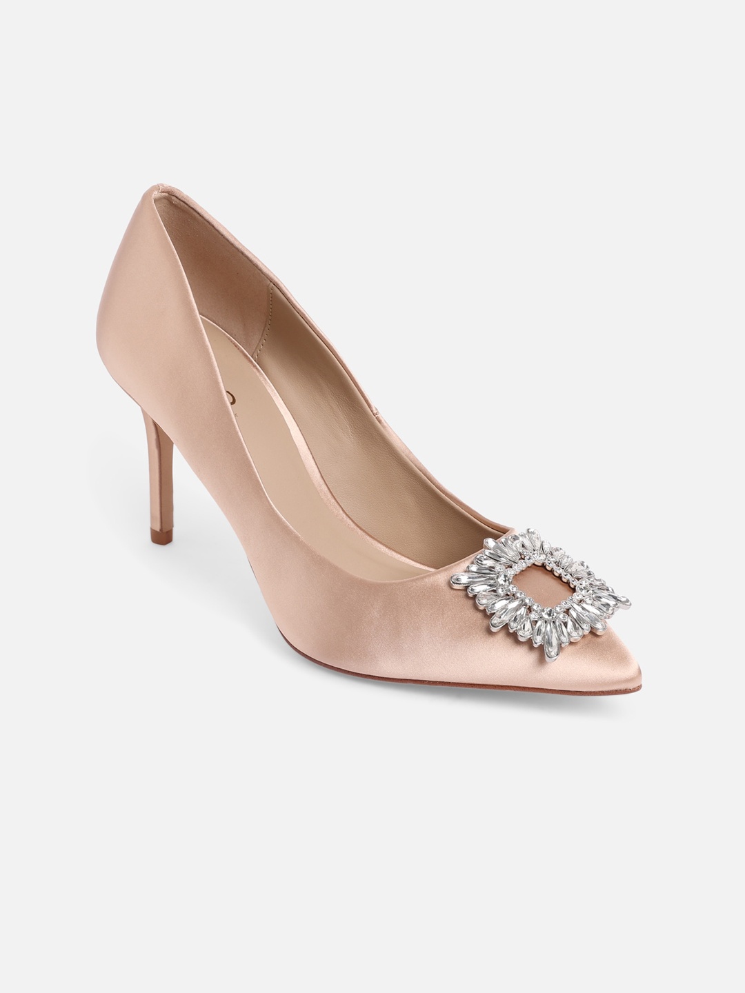 

ALDO Tan Embellished Pumps