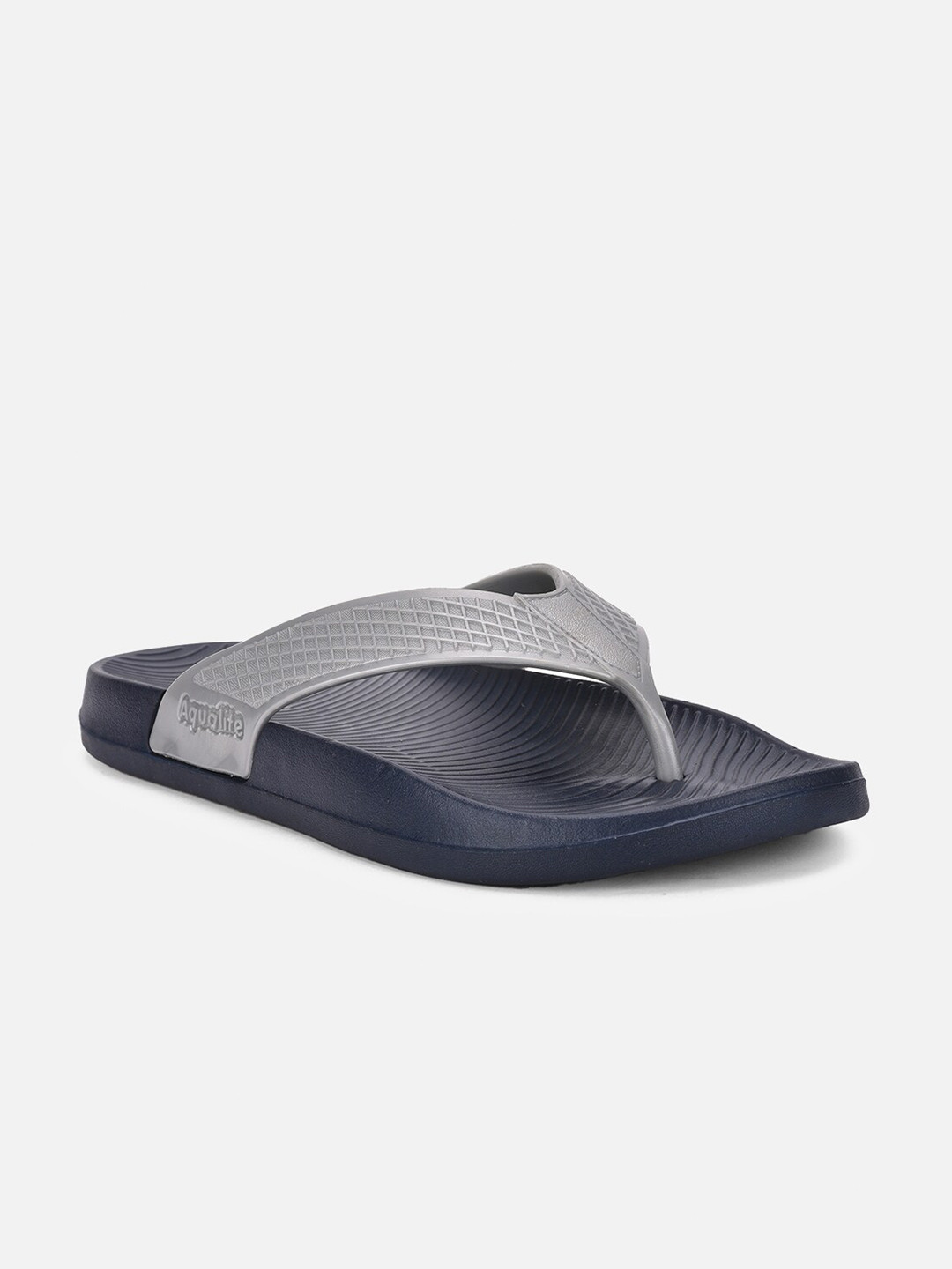 

Aqualite Men Navy Blue Flip Flops