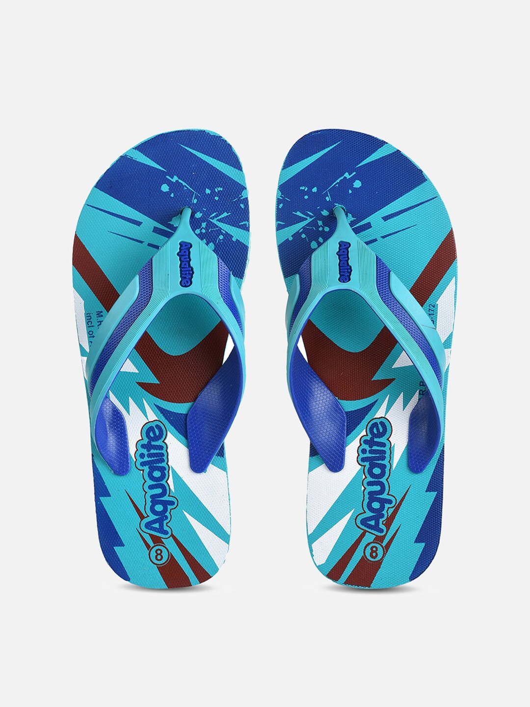 

Aqualite Men Sea Green Flip Flops