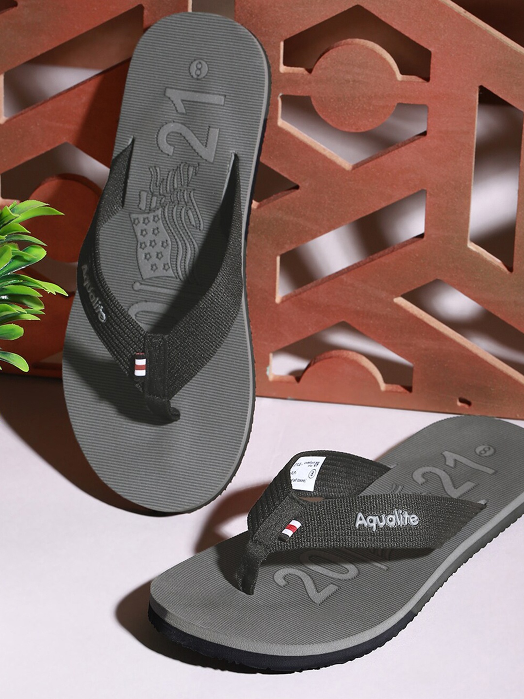

Aqualite Men Black Rubber Slip-On
