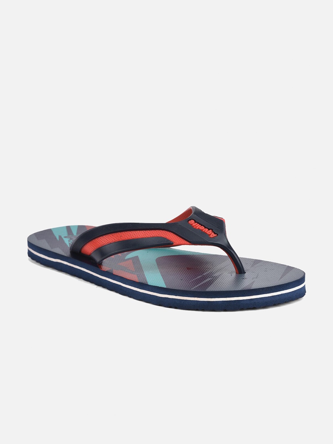 

Aqualite Men Navy Blue Flip Flops