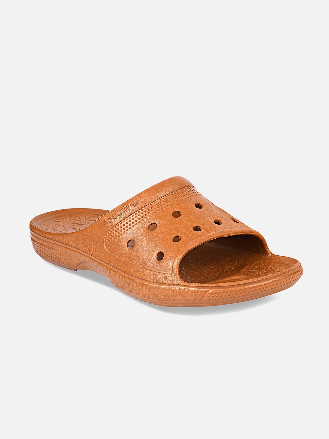 

Aqualite Men Tan Flip Flops