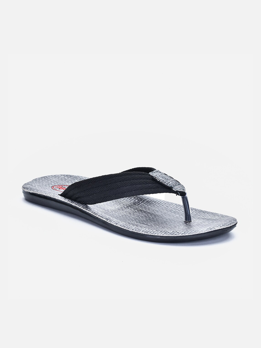 

Aqualite Men Black Flip Flops