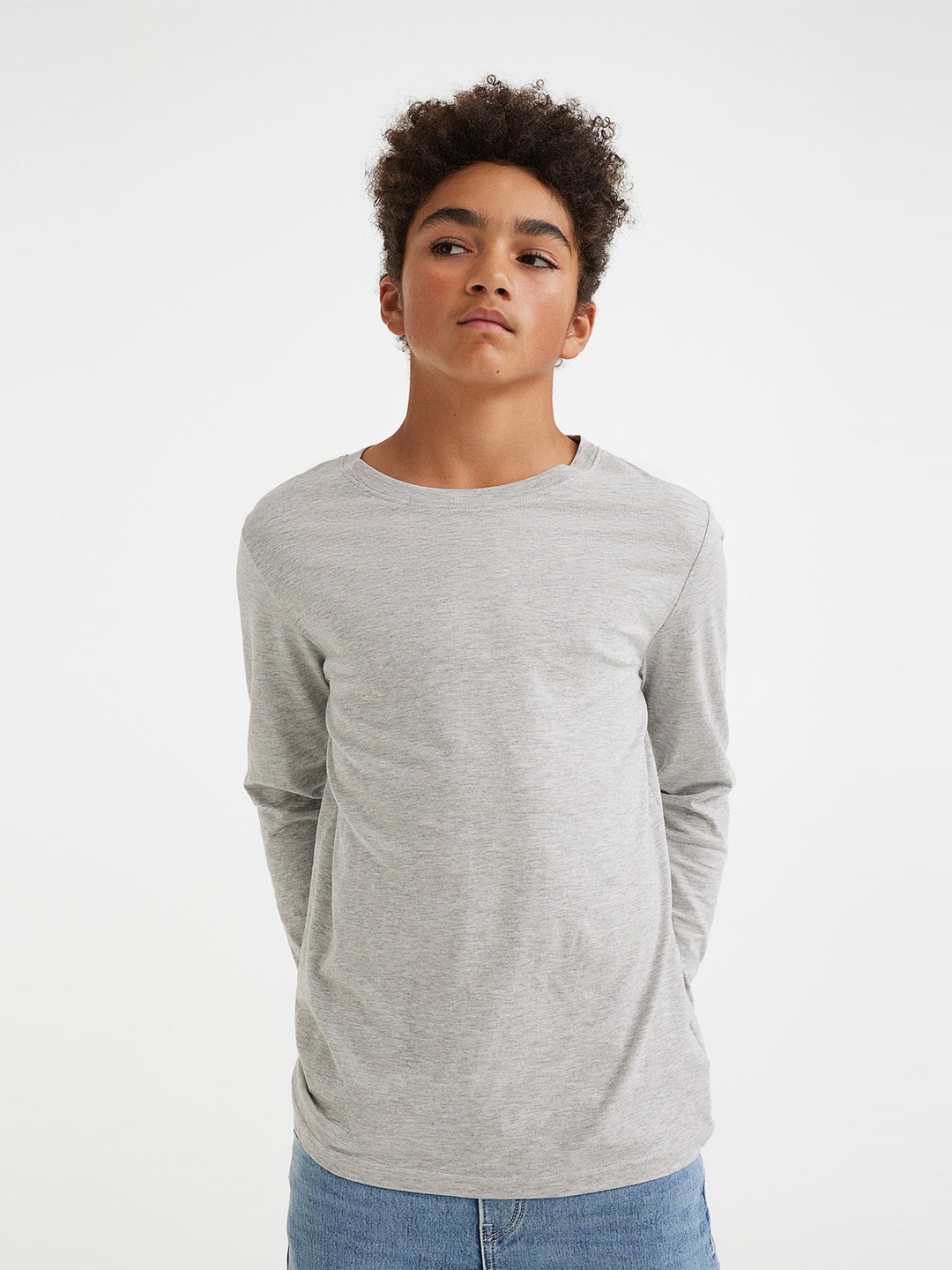 

H&M Boys Grey Jersey Top