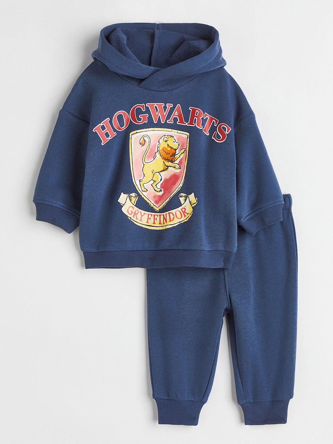 

H&M Boys Blue Printed T-shirt with Trousers