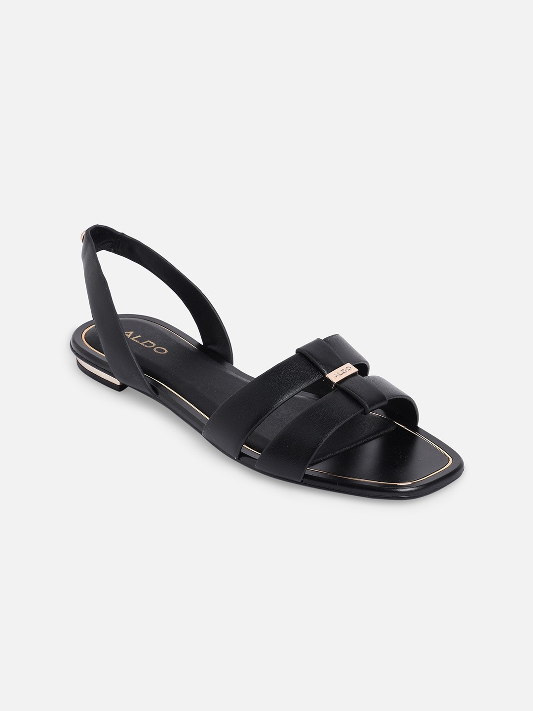 

ALDO Women Black Open Toe Flats