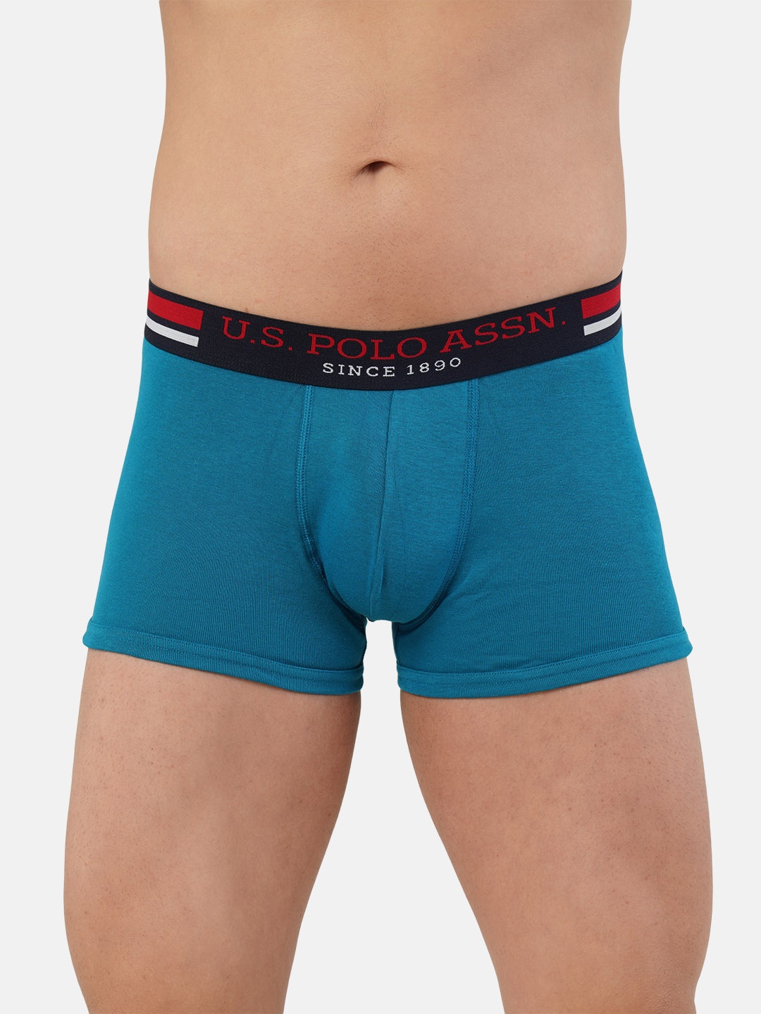 

U.S. Polo Assn. Men Blue Solid Trunk