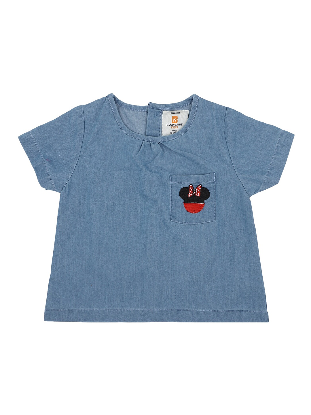 

Bodycare Kids Infantwear Girls Blue Minnie Mouse A-Line Midi Dress