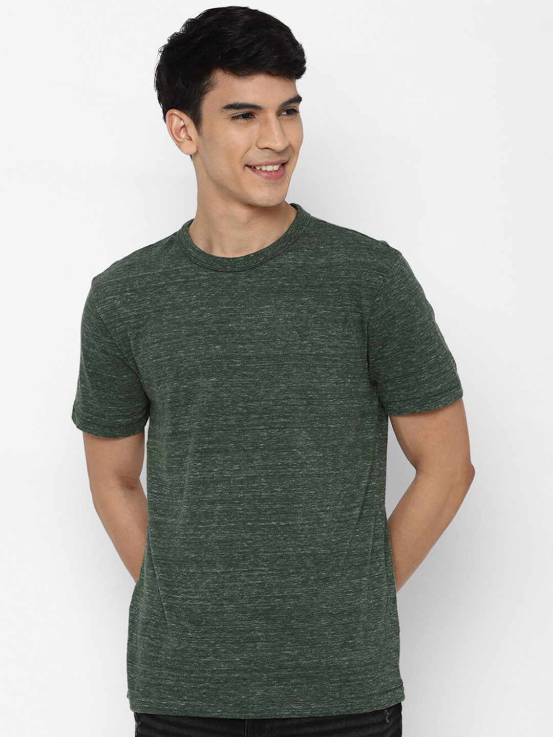 

AMERICAN EAGLE OUTFITTERS Men Green T-shirt