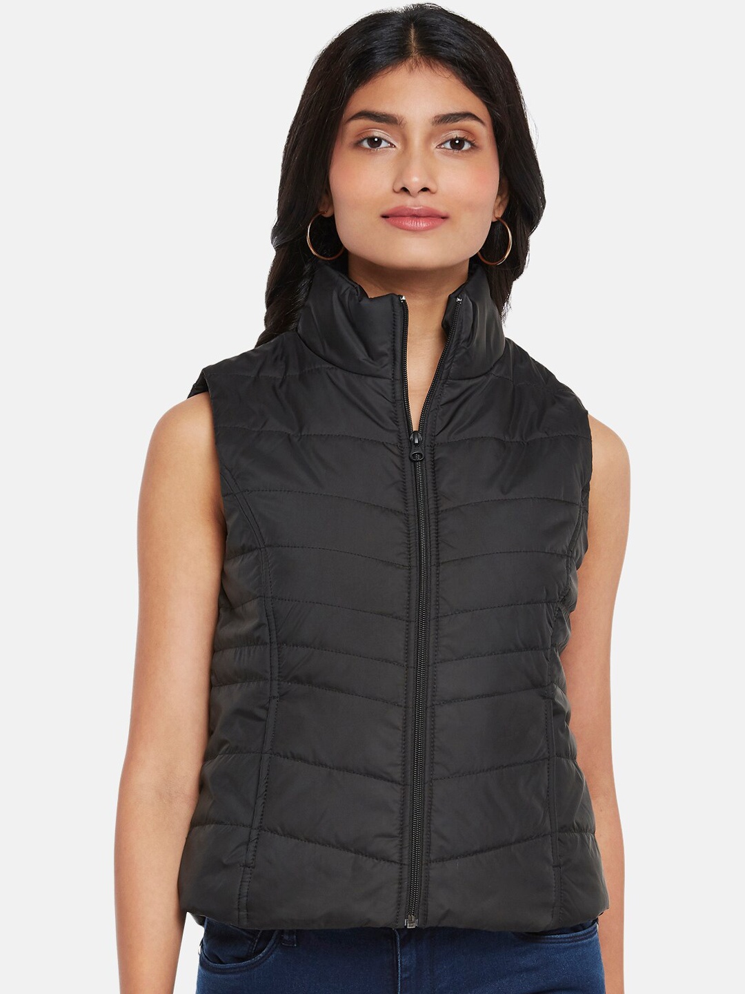 

People Women Black Puffer Jacket