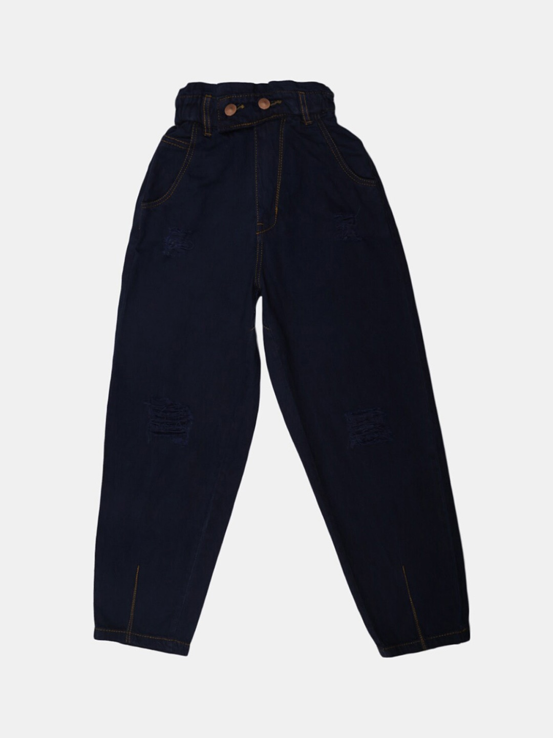 

V-Mart Girls Blue High Waist Denim Jeans