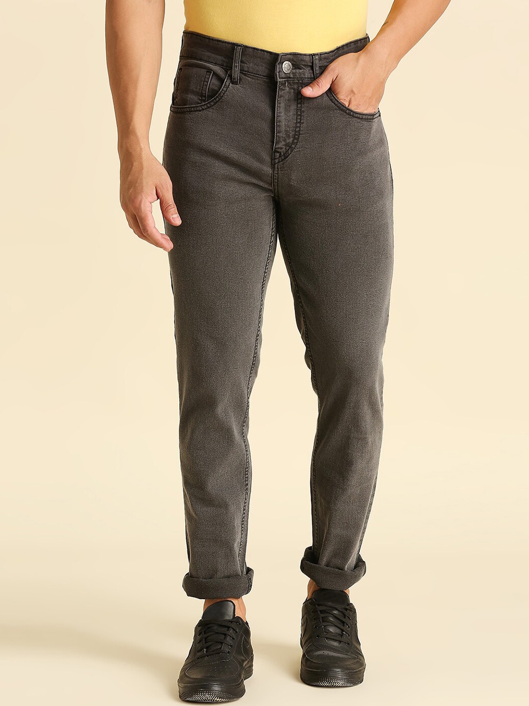 

High Star Men Black Slim Fit Jeans