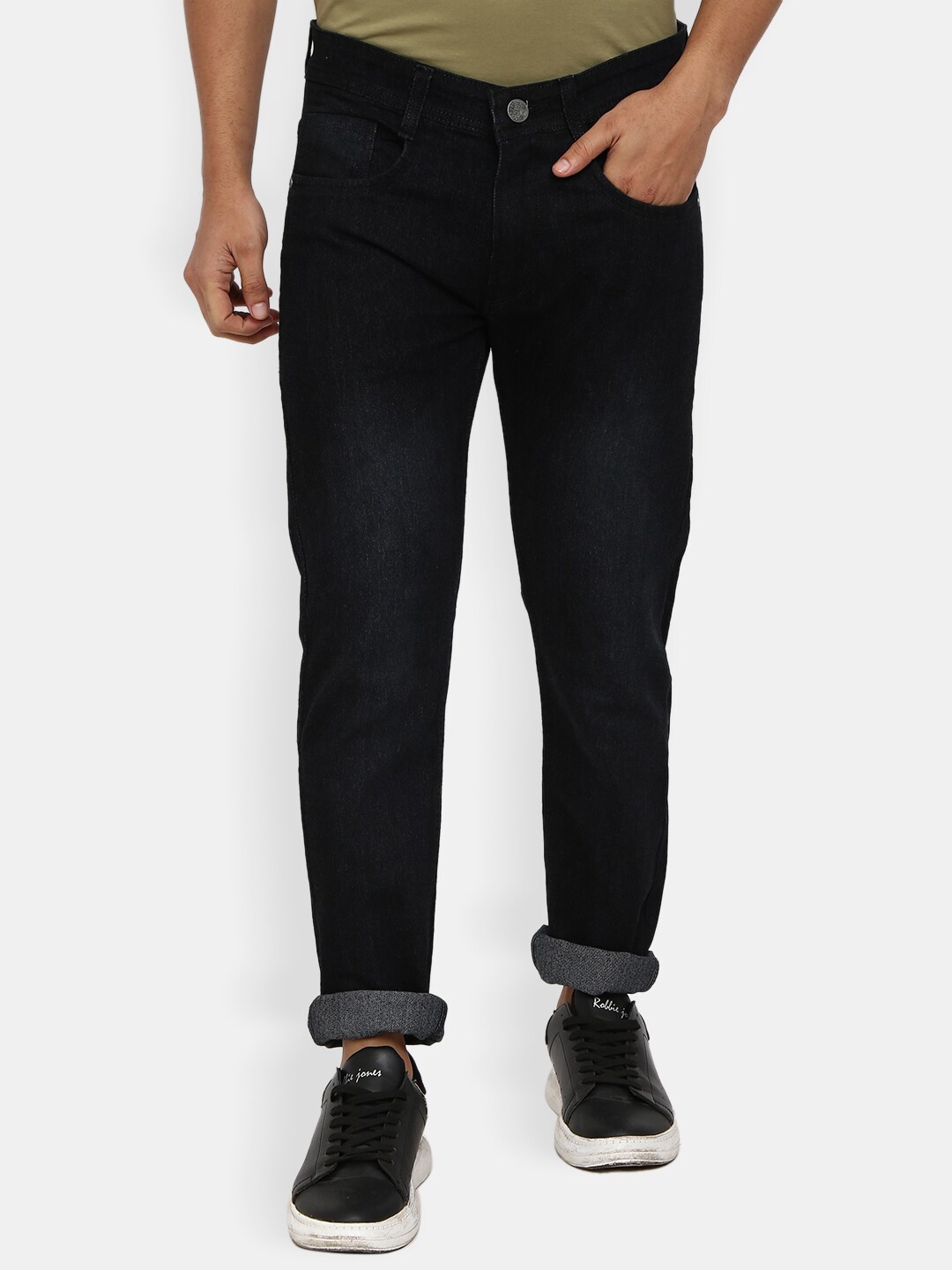 

V-Mart Men Black Slim Fit Jeans