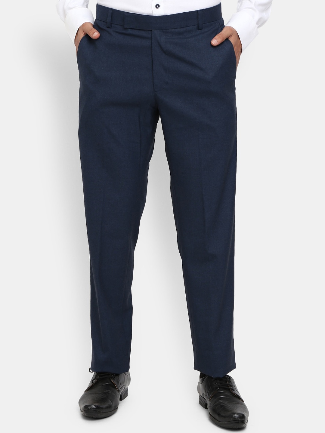 

V-Mart Men Blue Classic Slim Fit Trousers