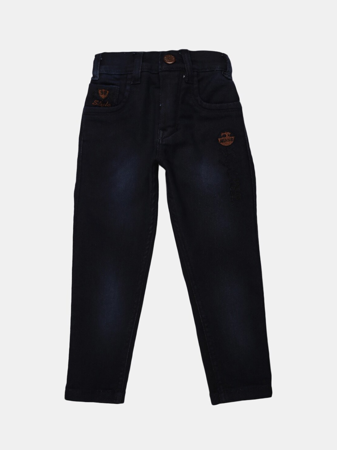 

V-Mart Boys Navy Blue Light Fade Jeans